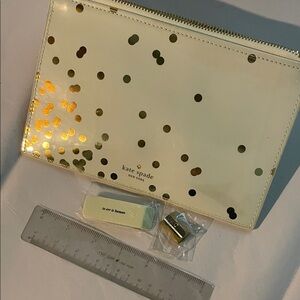Kate Spade Pencil Pouch W/ Extras